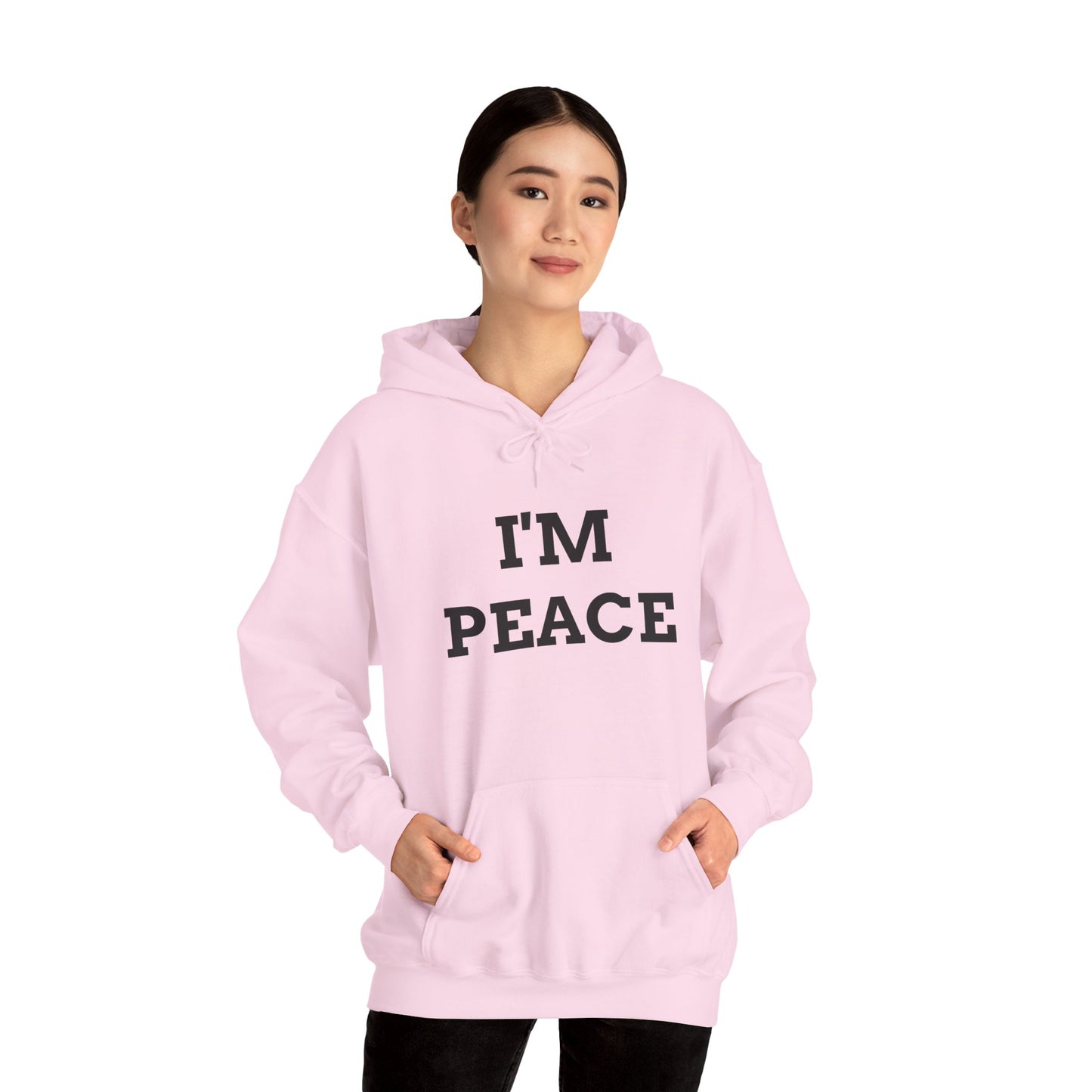 "I'M PEACE" Unwearablez 'Peace' meme Collection Unisex Hoodie