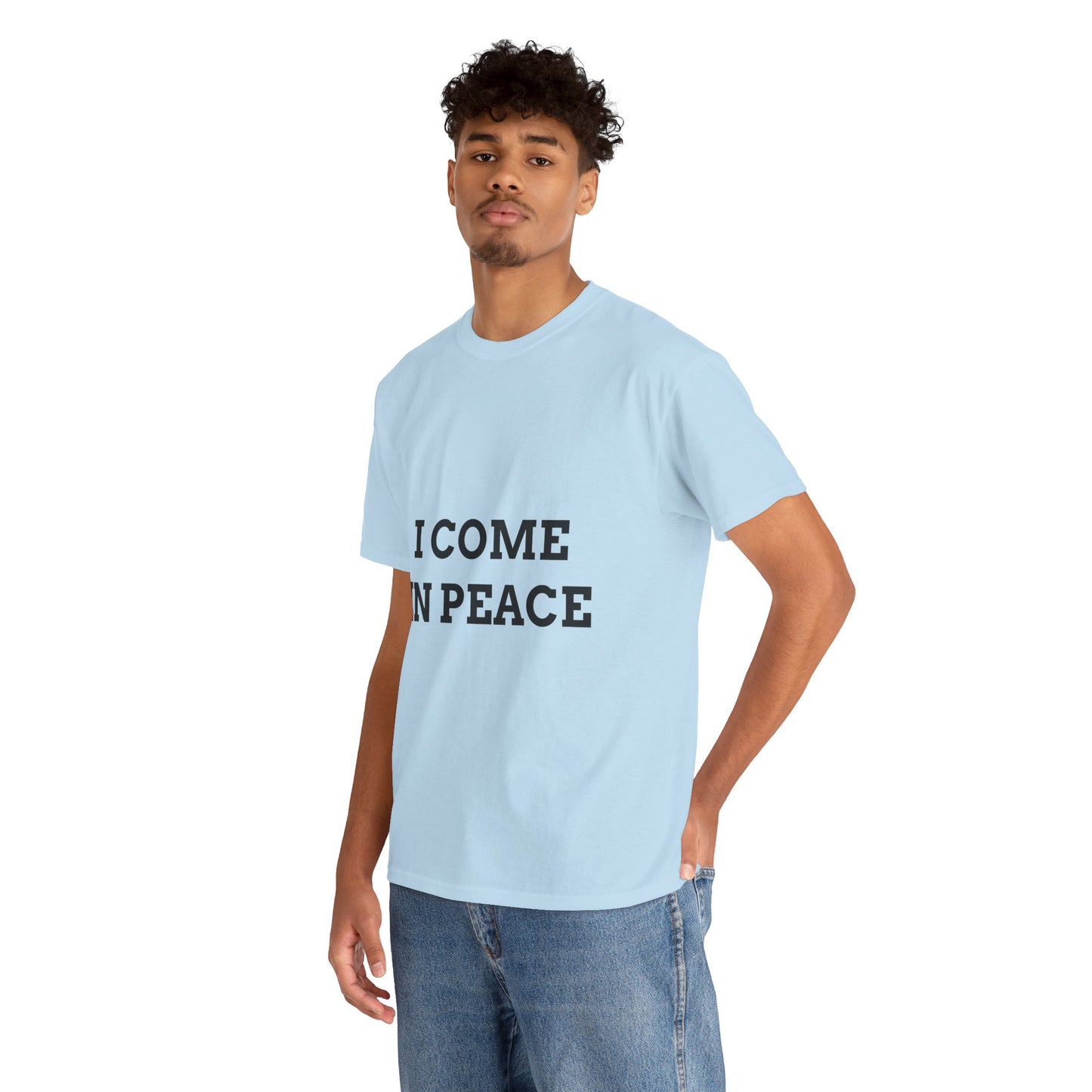 "I COME IN PEACE" - Unwearablez 'PEACE' meme Collection Unisex tee - US Edition