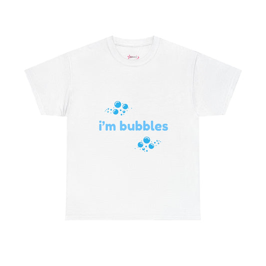 "I'm bubbles" - Unwearablez 'Blowing Bubbles' meme Collection Unisex tee