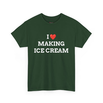 "I love Making Ice Cream" - Unwearablez 'Ice Cream' meme Collection Unisex tee