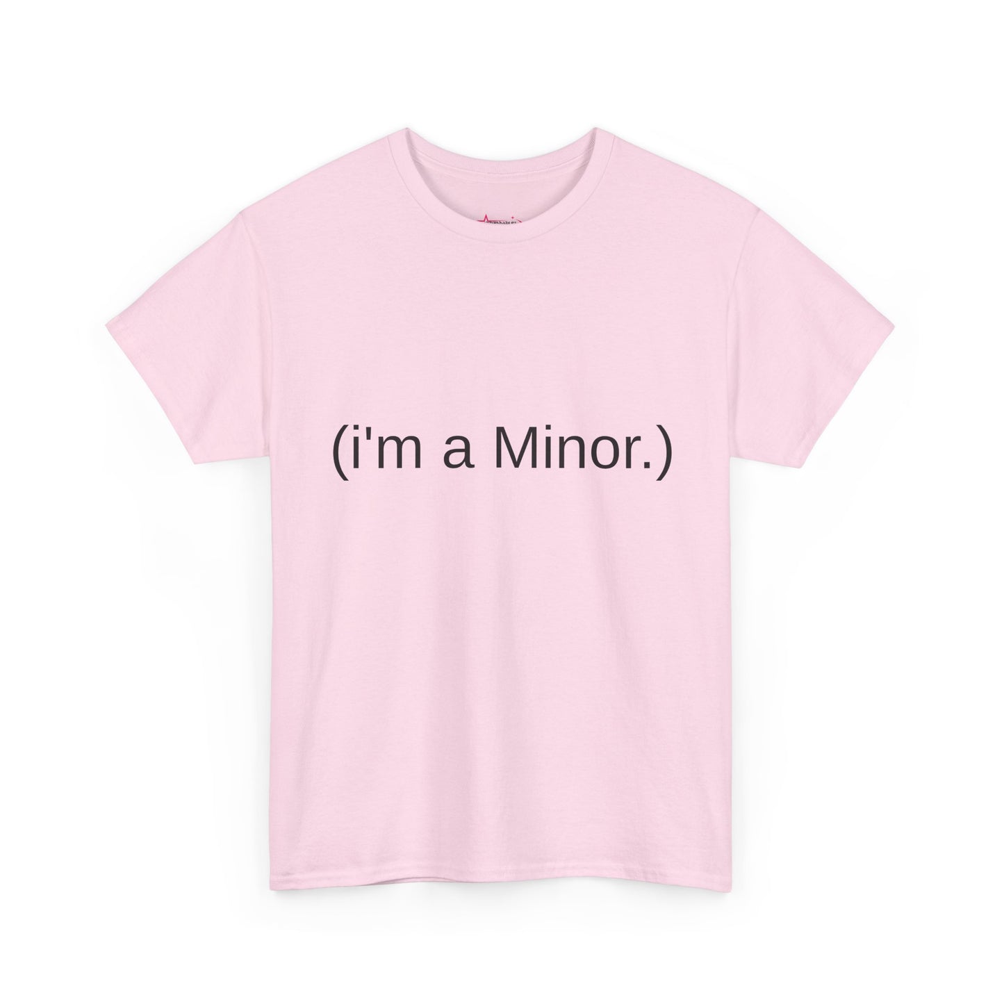"(i'm a minor.)" - Unwearablez 'ILLEGAL' meme Collection Unisex tee - EU Edition
