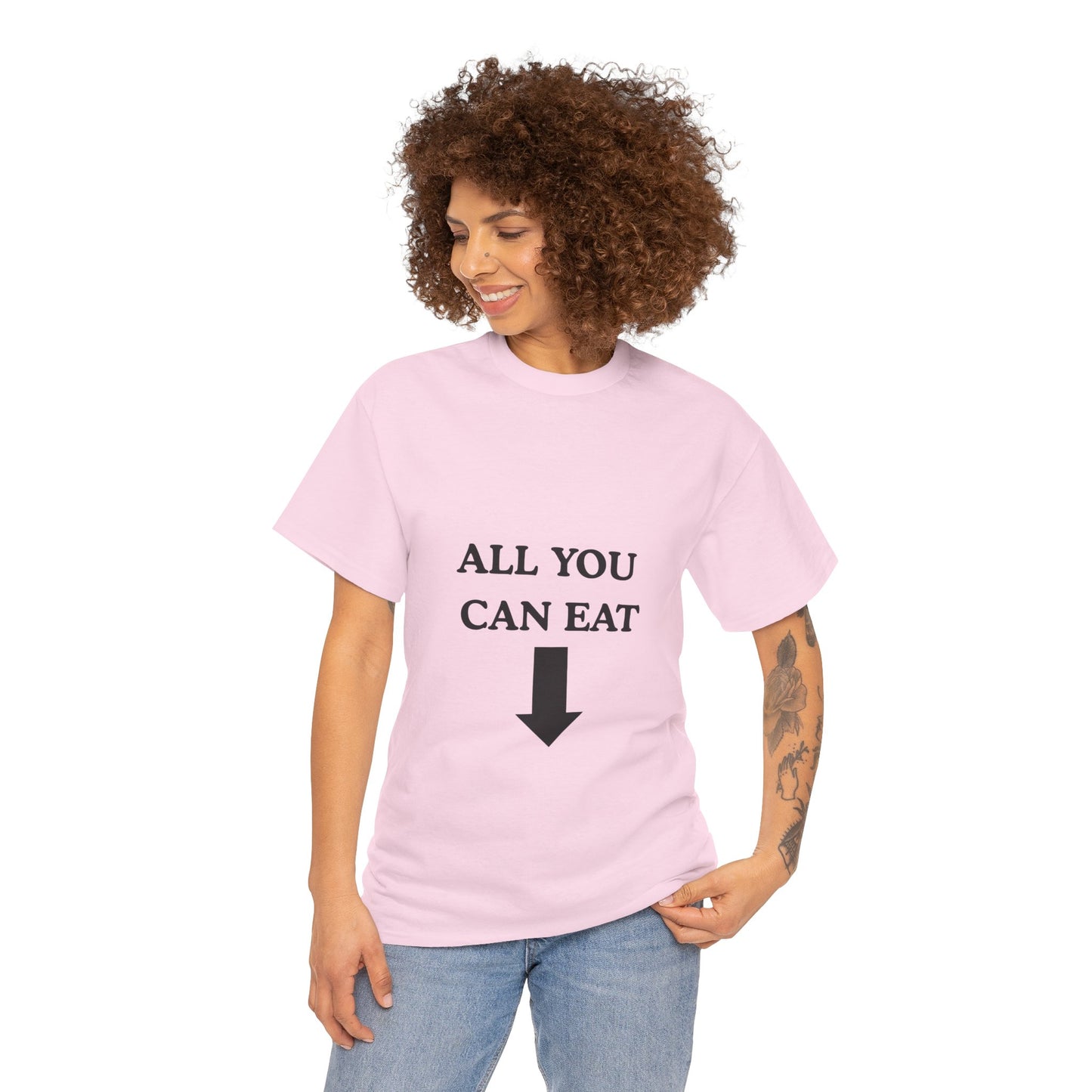 "ALL YOU CAN EAT" -  Unwearablez Unisex tee - EU EDITION