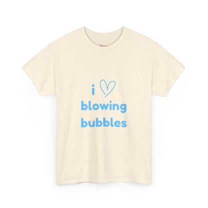 "I LOVE BLOWING BUBBLES" - Unwearablez 'BLOWING BUBBLES' meme Collection Unisex tee - EU EDITION