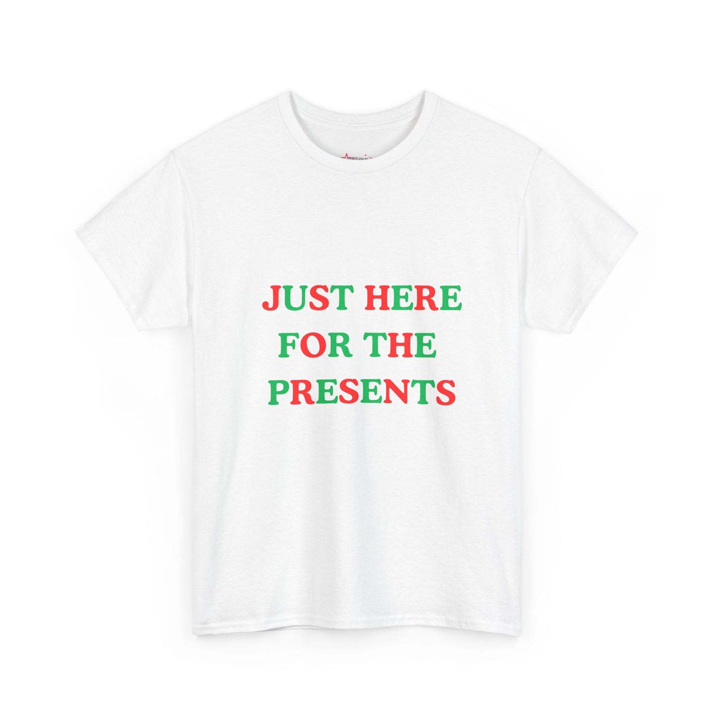 'HERE FOR THE PRESENTS' - Unwearablez' 'Xmas' Collection 2 in 1 Couple's Bundle in WHITE - US Edition.