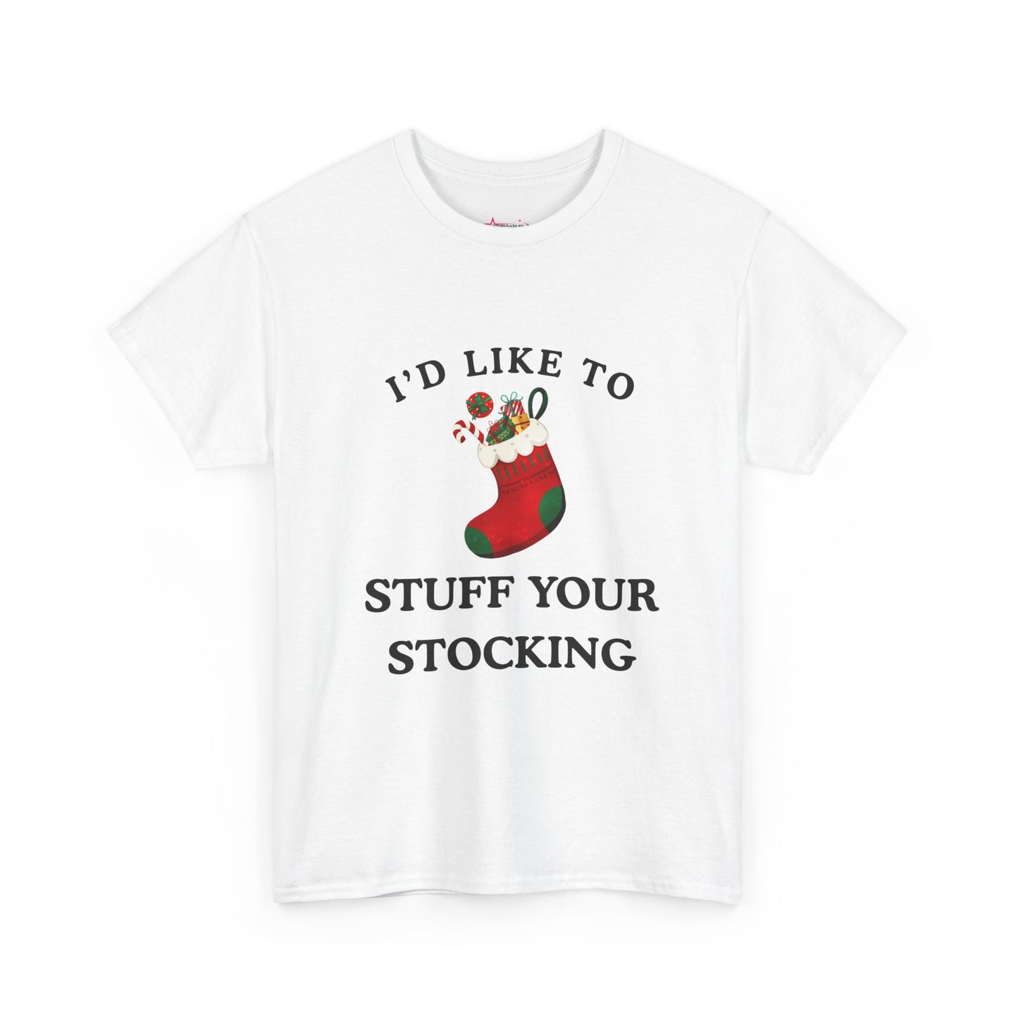 "I'D LIKE TO STUFF YOUR STOCKING" - Unwearablez' 'Xmas' Collection Unisex tee - US Edition