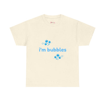 "I'm bubbles" - Unwearablez 'Blowing Bubbles' meme Collection Unisex tee
