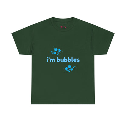 "I'm bubbles" - Unwearablez 'Blowing Bubbles' meme Collection Unisex tee