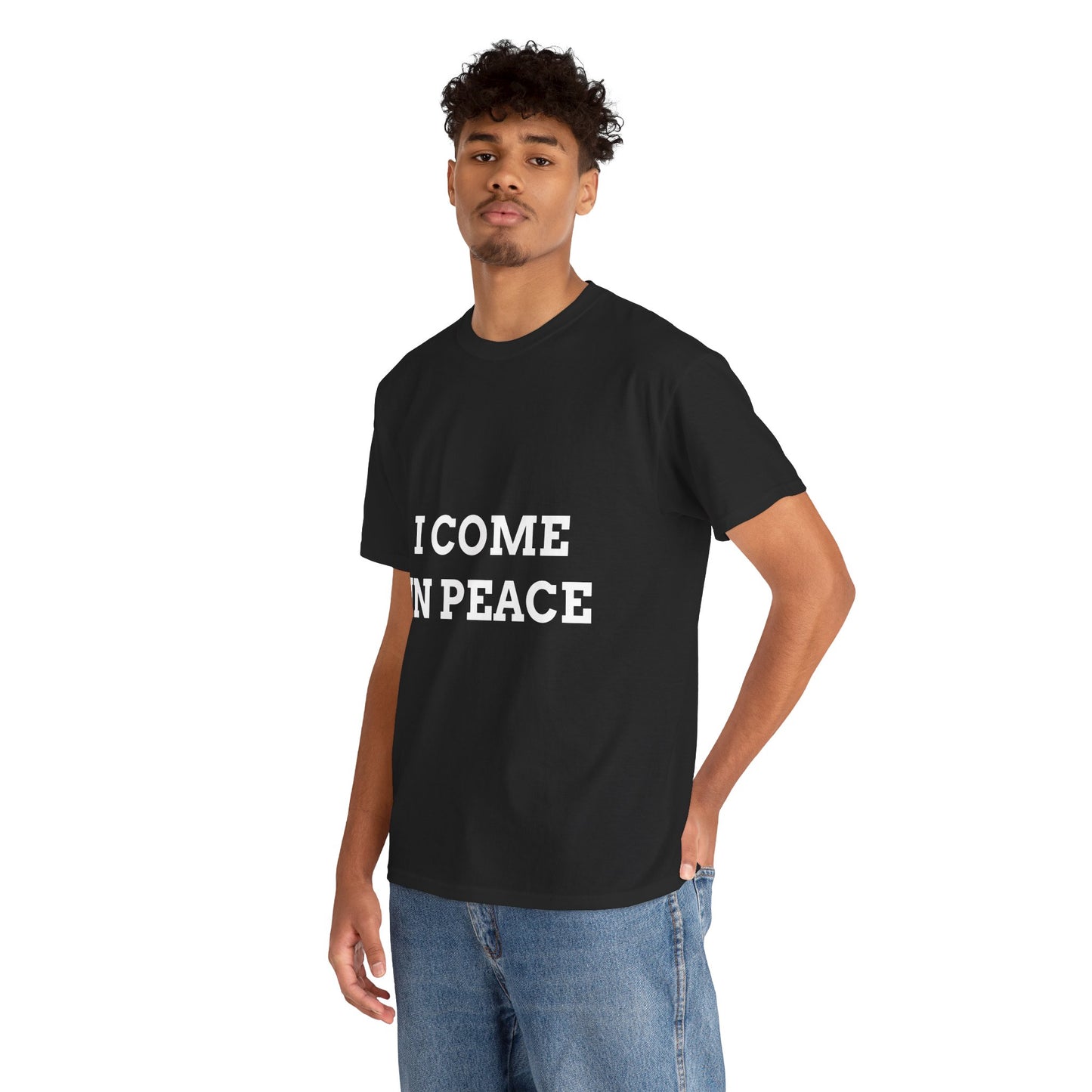 "I COME IN PEACE" - Unwearablez 'PEACE' meme Collection Unisex tee - EU Edition