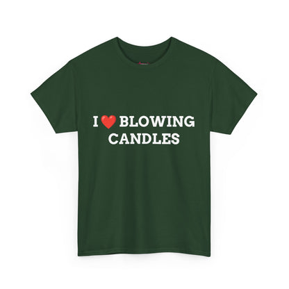 "I love blowing candles" - Unwearablez 'Blowing Candles' meme Collection Unisex tee