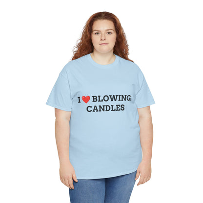 "I love blowing candles" - Unwearablez 'Blowing Candles' meme Collection Unisex tee