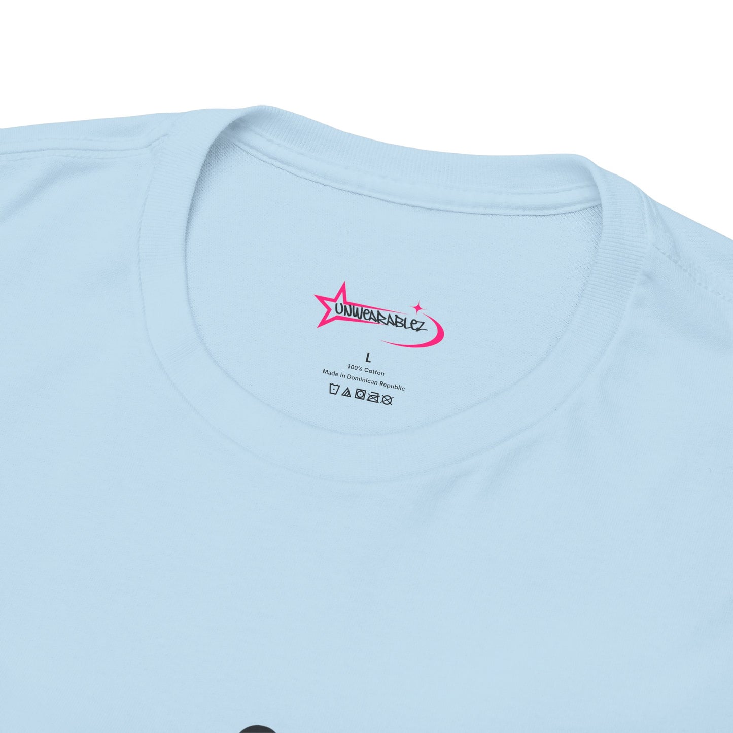 "CHOKING HAZARD' Unwearablez 'Caution' meme Collection Unisex tee