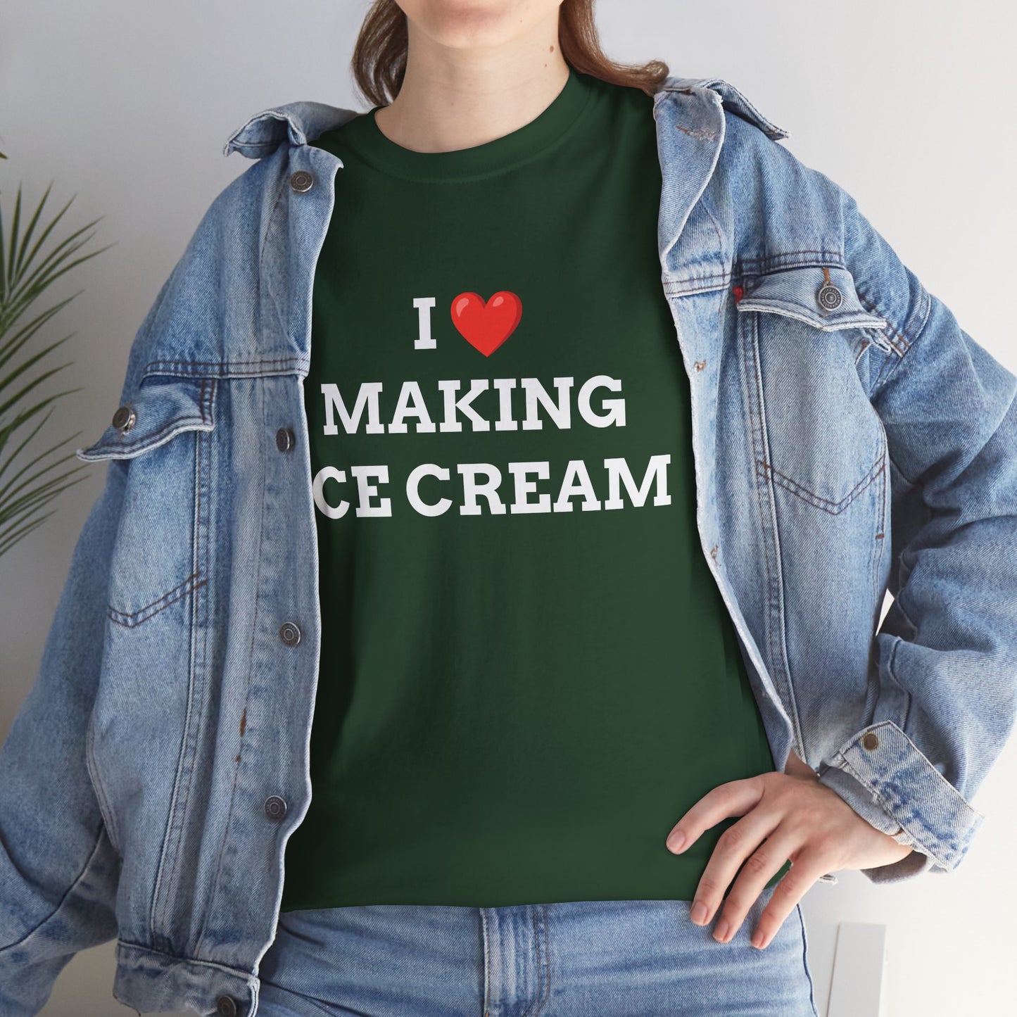 "I love Making Ice Cream" - Unwearablez 'Ice Cream' meme Collection Unisex tee