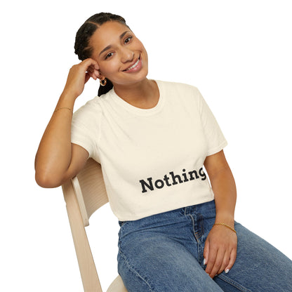 "NOTHING" - Unwearablez JET2 meme Collection Unisex tee - UK EDITION
