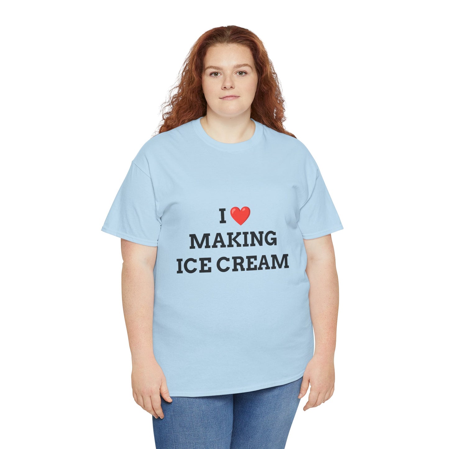 "I LOVE MAKING ICE CREAM" - Unwearablez 'ICE CREAM' meme Collection Unisex tee - EU EDITION