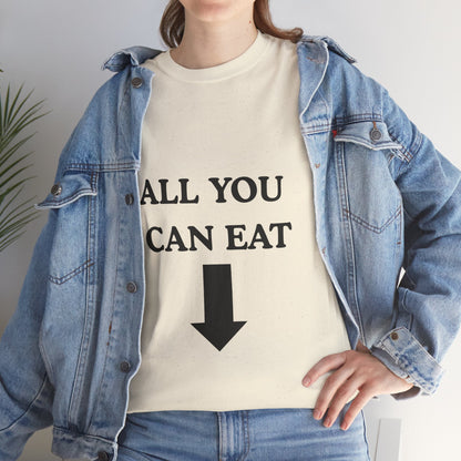 "ALL YOU CAN EAT" - Unwearablez Unisex tee - US Edition