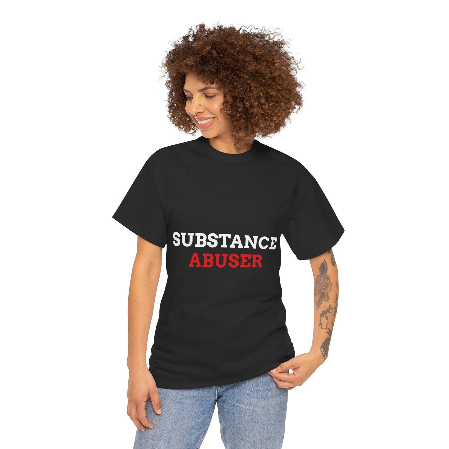 "SUBSTANCE ABUSER" - Unwearablez 'Substance' meme Collection Unisex tee