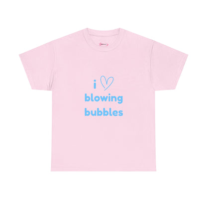 "I LOVE BLOWING BUBBLES" - Unwearablez 'BLOWING BUBBLES' meme Collection Unisex tee - EU EDITION