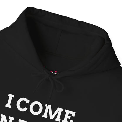"I Come in Peace" Unwearablez 'Peace' meme Collection Unisex Hoodie