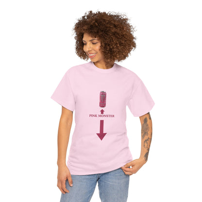 "PINK MONSTER" - Unwearablez 'Monster' meme Collection Unisex tee