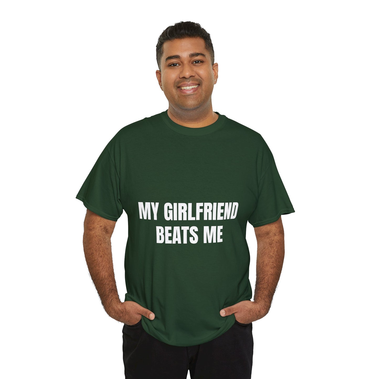"My Girlfriend Beats me" - Unwearablez 'Domestic' meme Collection Unisex tee