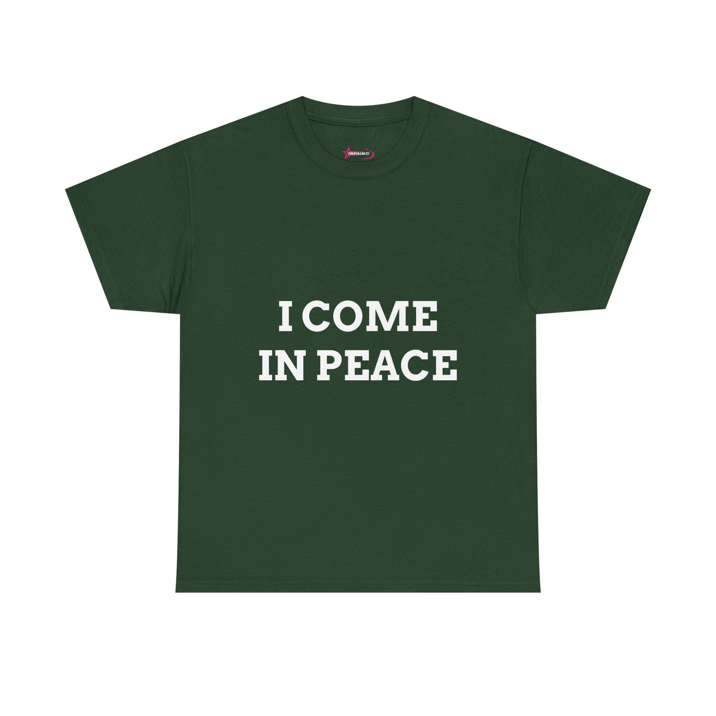 "I COME IN PEACE" - Unwearablez 'PEACE' meme Collection Unisex tee - US Edition