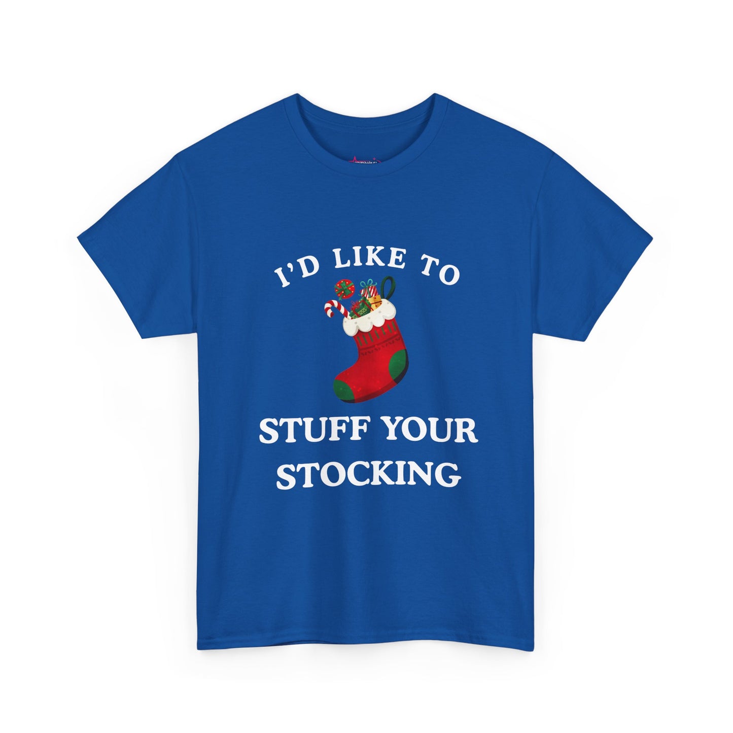 "I'D LIKE TO STUFF YOUR STOCKING" - Unwearablez' 'Xmas' Collection Unisex tee - US Edition