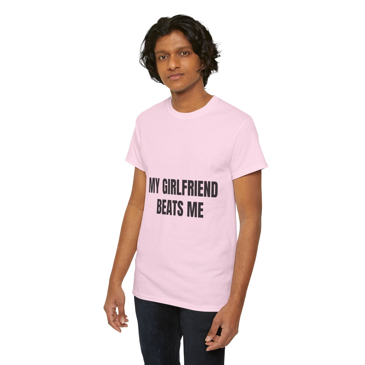 "My Girlfriend Beats me" - Unwearablez 'Domestic' meme Collection Unisex tee