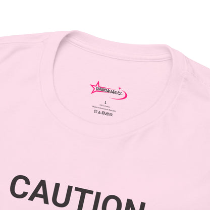 "SLIPPERY WHEN WET" - Unwearablez 'Caution' meme Collection Unisex tee