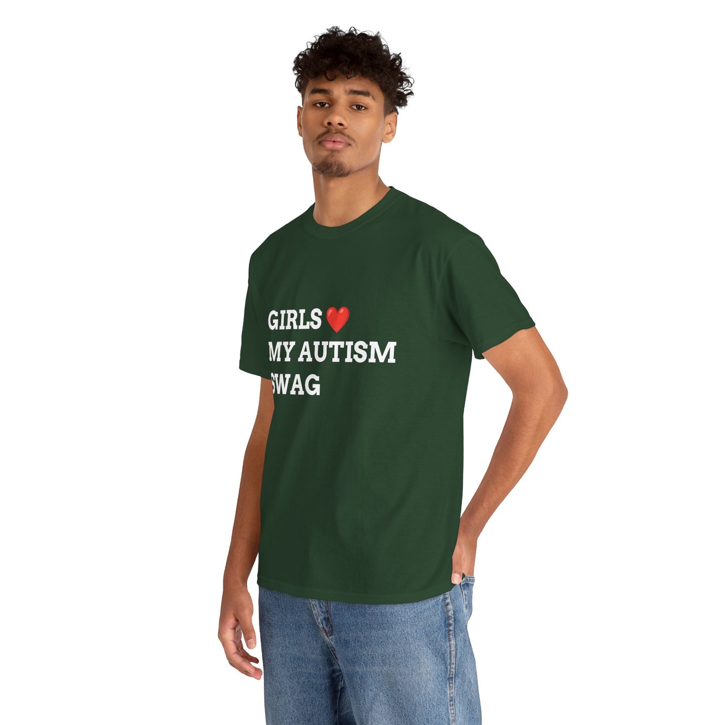 "GIRLS LOVE MY AUTISM SWAG" - Unwearablez 'AUTISM' meme Collection Unisex tee