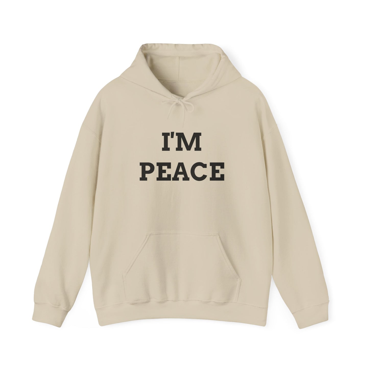 "I'M PEACE" Unwearablez 'Peace' meme Collection Unisex Hoodie