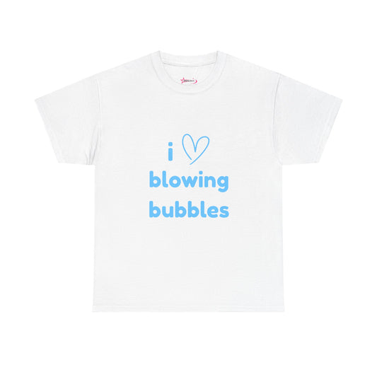 "I love blowing bubbles" - Unwearablez "Blowing Bubbles" Collection Unisex tee