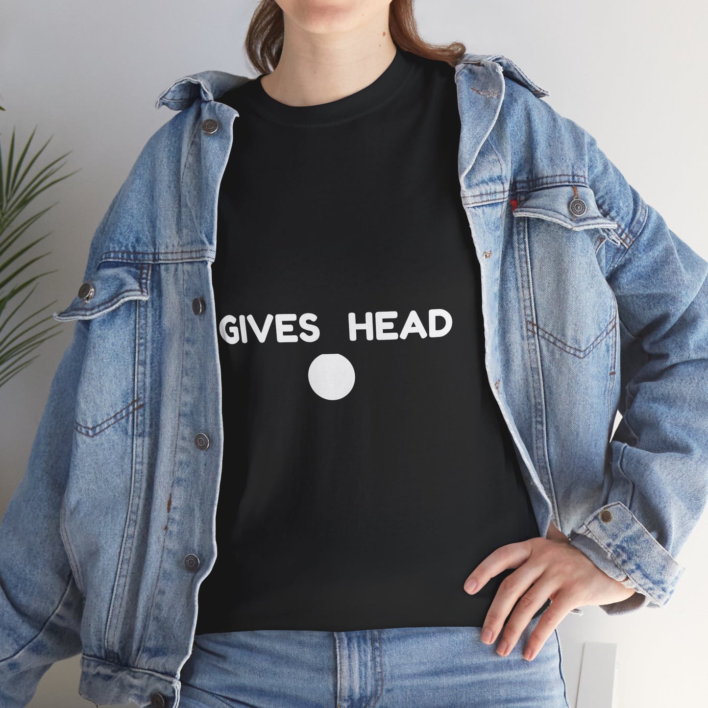 "Gives Head" - Unwearablez 'Head meme Collection Unisex tee