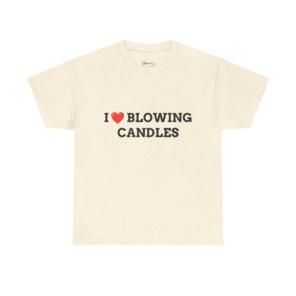 "I love blowing candles" - Unwearablez 'Blowing Candles' meme Collection Unisex tee