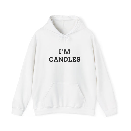 "I'm Candles" Unwearablez 'Candles' meme Collection Unisex Hoodie