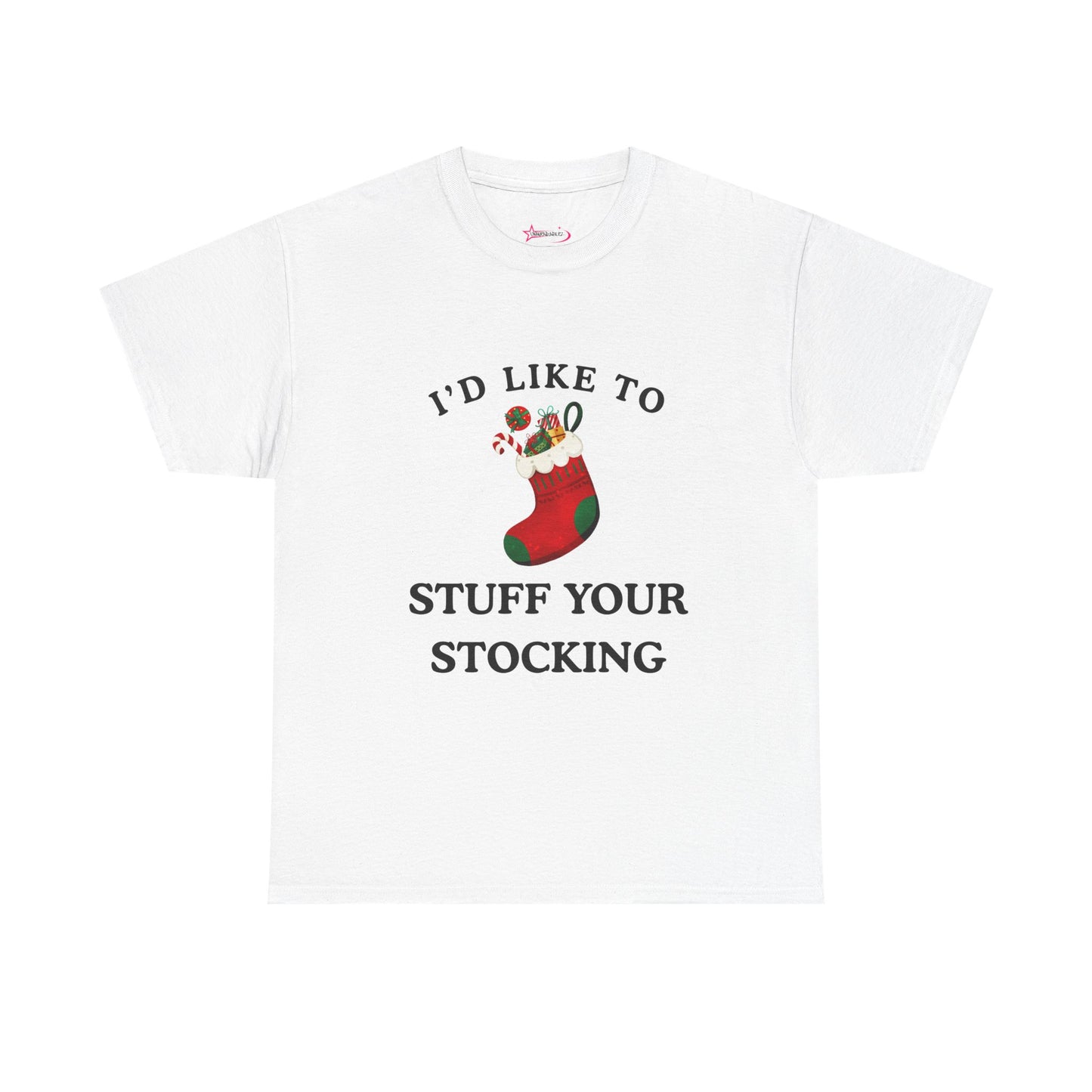 "I'D LIKE TO STUFF YOUR STOCKING" - Unwearablez' 'Xmas' Collection Unisex tee - US Edition