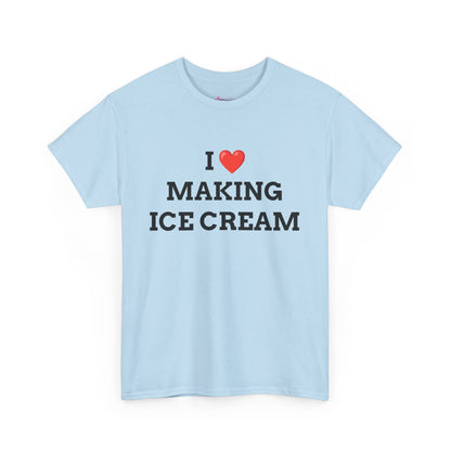"I love Making Ice Cream" - Unwearablez 'Ice Cream' meme Collection Unisex tee