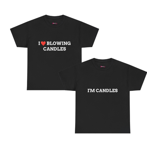 'BLOWING CANDLES' - Unwearablez couple's bundle - BLACK - EU EDITION